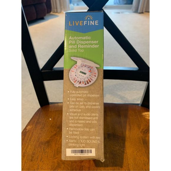 LiveFine Automatic Pill Dispenser with Reminder Electronic Medication - Picture 3 of 3